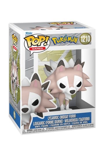 Funko Pop Pokemon Lycanroc (Midday Form) 1210