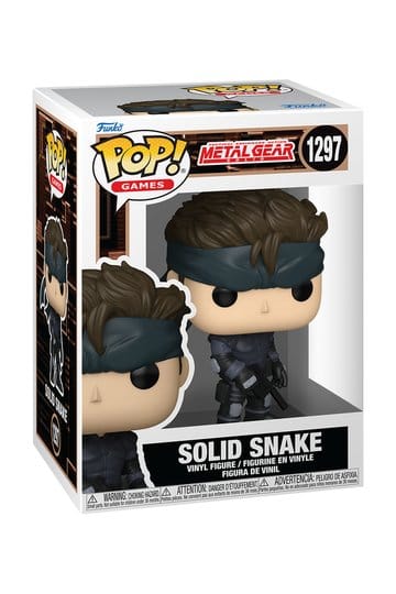 Funko Pop Solid Snake Metal Gear 1297
