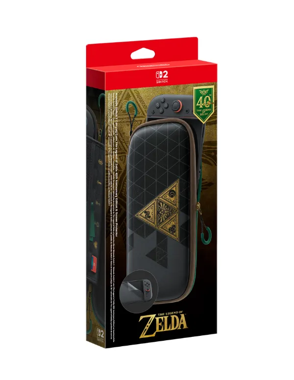 RESERVA Funda de Transporte Nintendo Switch 2 Zelda 40º Aniversario