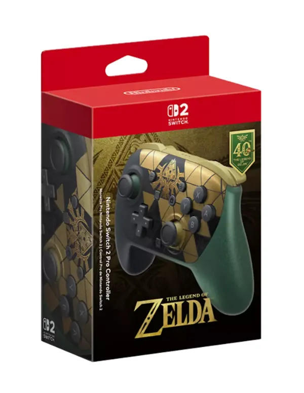 RESERVA Mando Pro Nintendo Switch 2 The Legend of Zelda 40º Aniversario