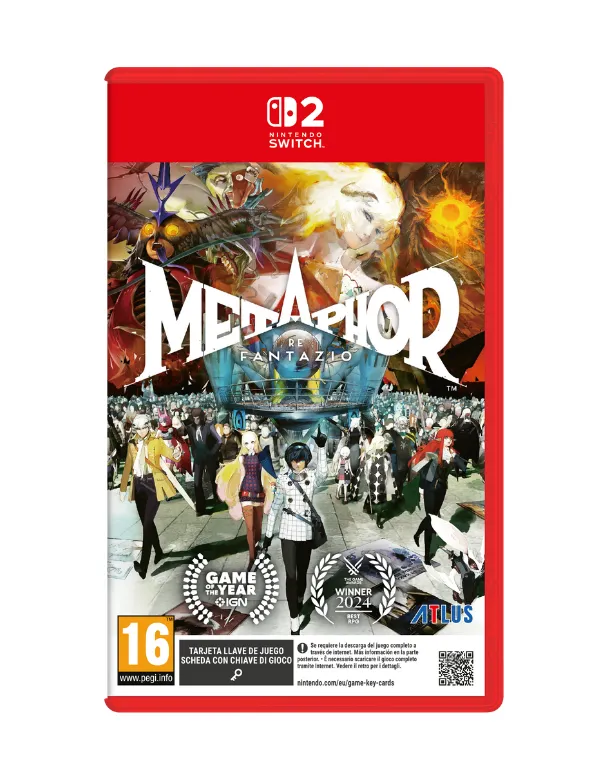 RESERVA Metaphor ReFantazio SWITCH 2