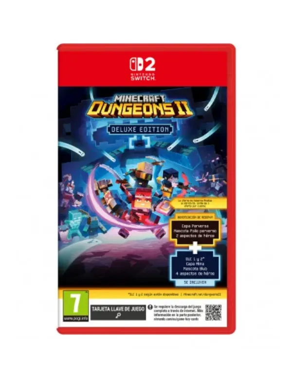 PREPEDIDO Minecraft Dungeons II Deluxe Edition SWITCH 2