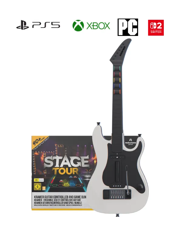 RESERVA Stage Tour Game + Kramer Guitar Controller Bundle
