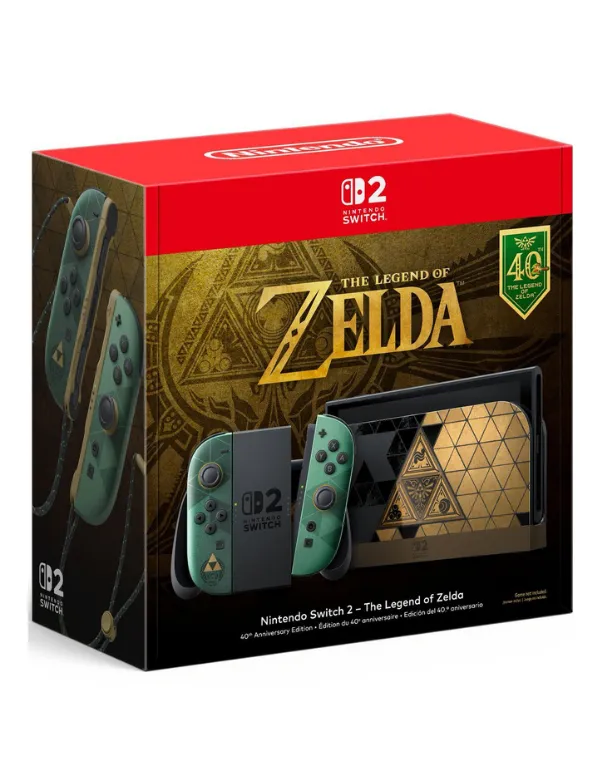 RESERVA Consola Nintendo Switch 2 Zelda 40 Aniversario