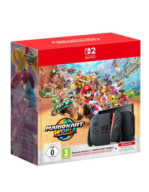 RESERVA Consola SWITCH 2 + Mario Kart World + 3 Meses Online
