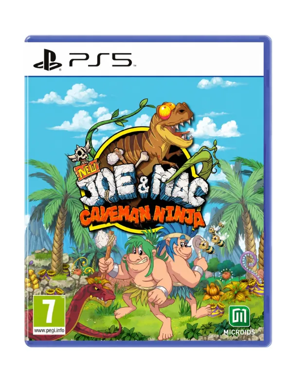 New Joe and Mac Caveman Ninja PS5