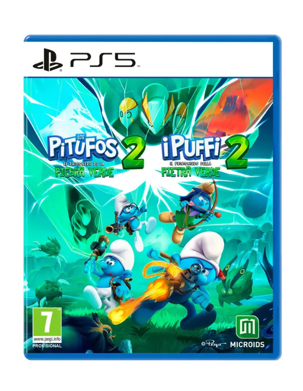 Los Pitufos 2 El Prisionero de la Piedra Verde PS5
